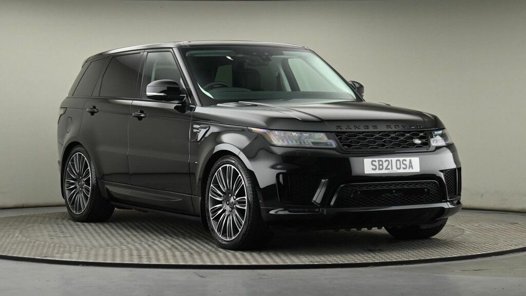Compare Land Rover Range Rover Sport 3.0 D300 Mhev Dynamic 4Wd Euro SB21OSA Black