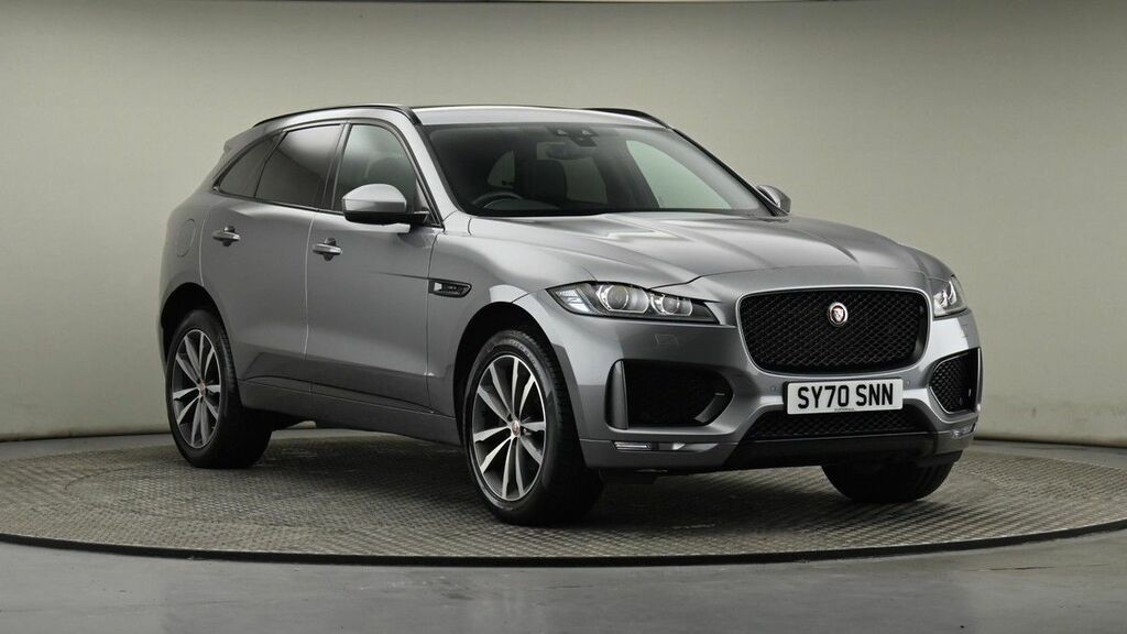 Compare Jaguar F-Pace 2.0 D180 Chequered Flag Awd Euro 6 Ss SY70SNN Grey