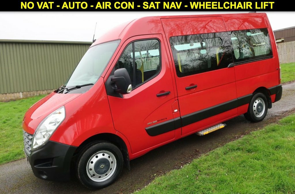 Compare Renault Master Minibus HY12WLN Red