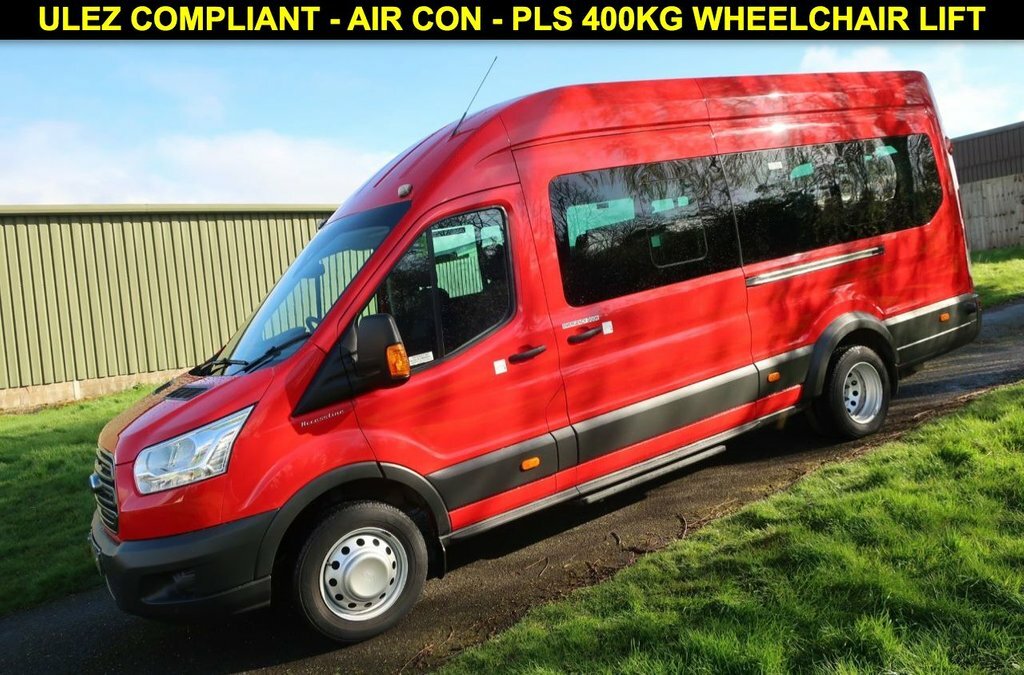 Compare Ford Transit Custom Transit 460 Trend Econetic Tech YT15ZPL Red