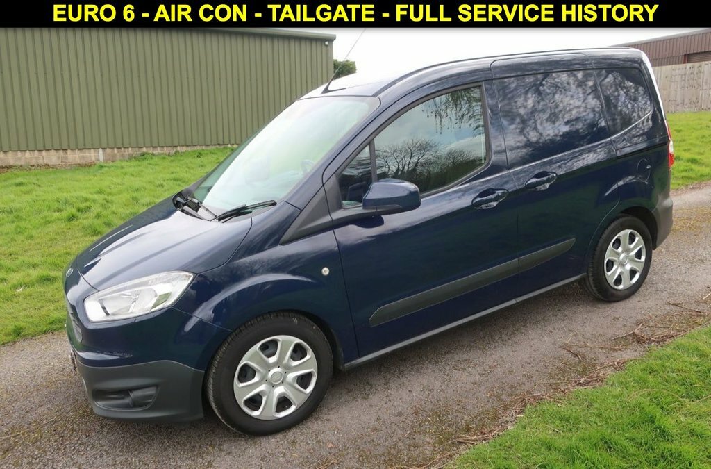 Ford Transit Courier Mpv Blue #1