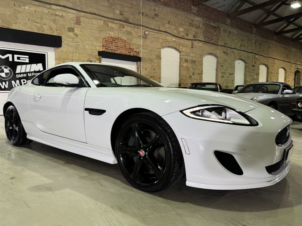 Jaguar XKR R White #1