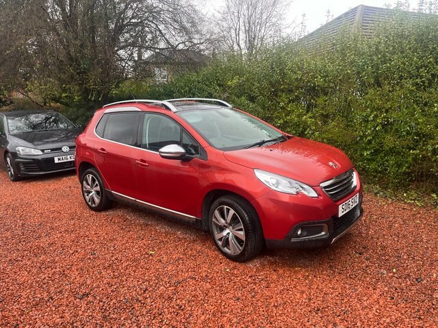 Compare Peugeot 2008 1.2 Ss Allure 110 Bhp SD16SVZ Red