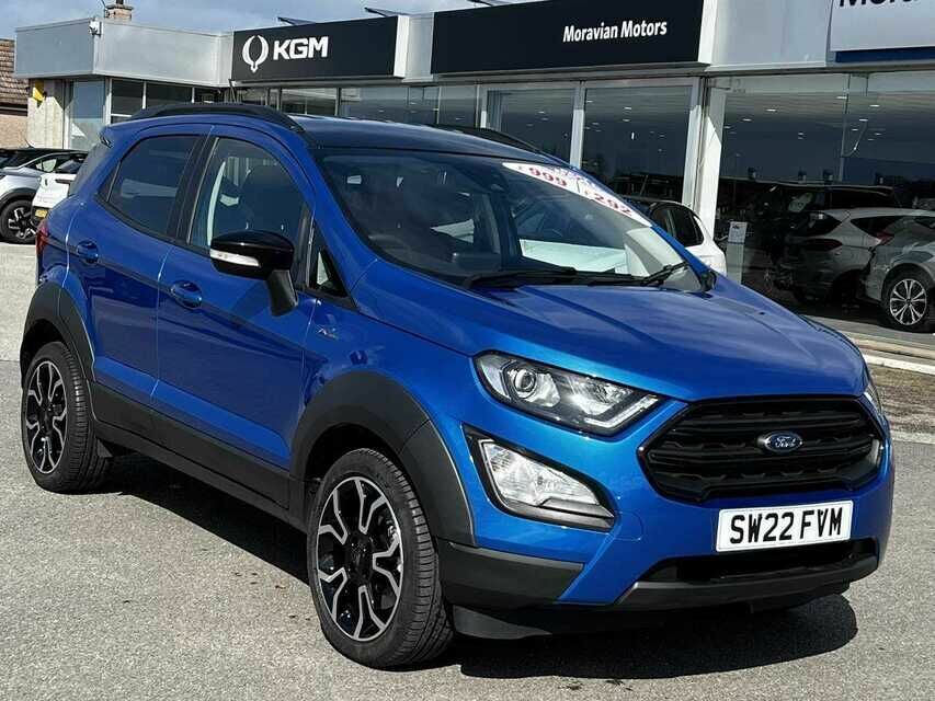 Compare Ford Ecosport Active 1.0 Ecoboost 125Ps SW22FVM Blue