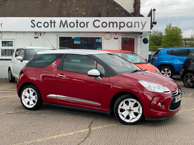 Citroen DS3 1.6 E-hdi Dstyle Ice 91 Bhp Red #1