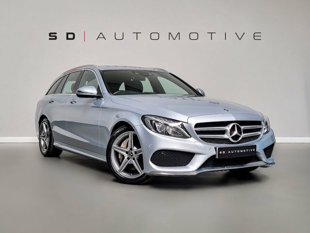 Compare Mercedes-Benz C Class 2.1 C300 H Amg Line 204 Bhp WP67RJX Silver