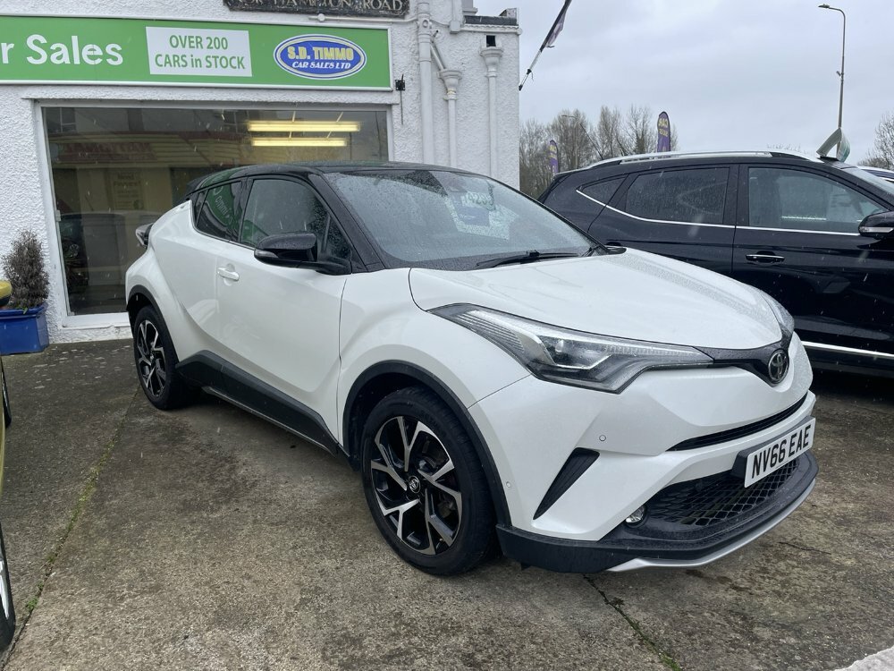 Compare Toyota C-Hr 1.2T Dynamic NV66EAE White