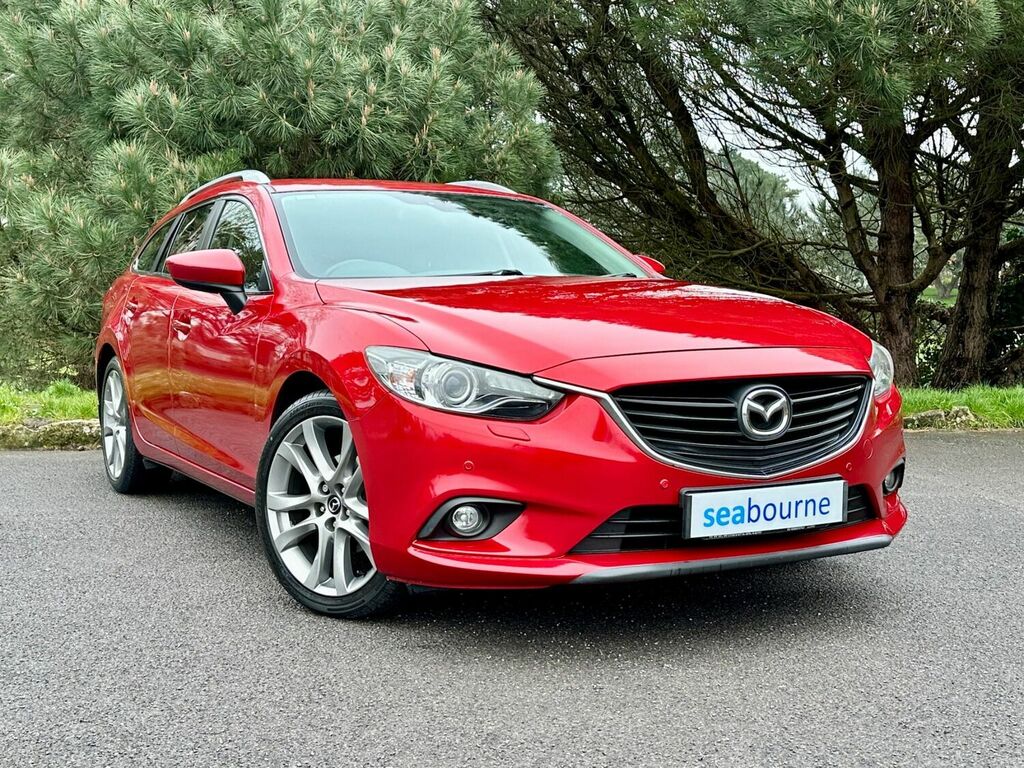 Compare Mazda 6 2.0 Skyactiv-g Sport Nav Tourer Euro 5 Ss RHZ3438 Red