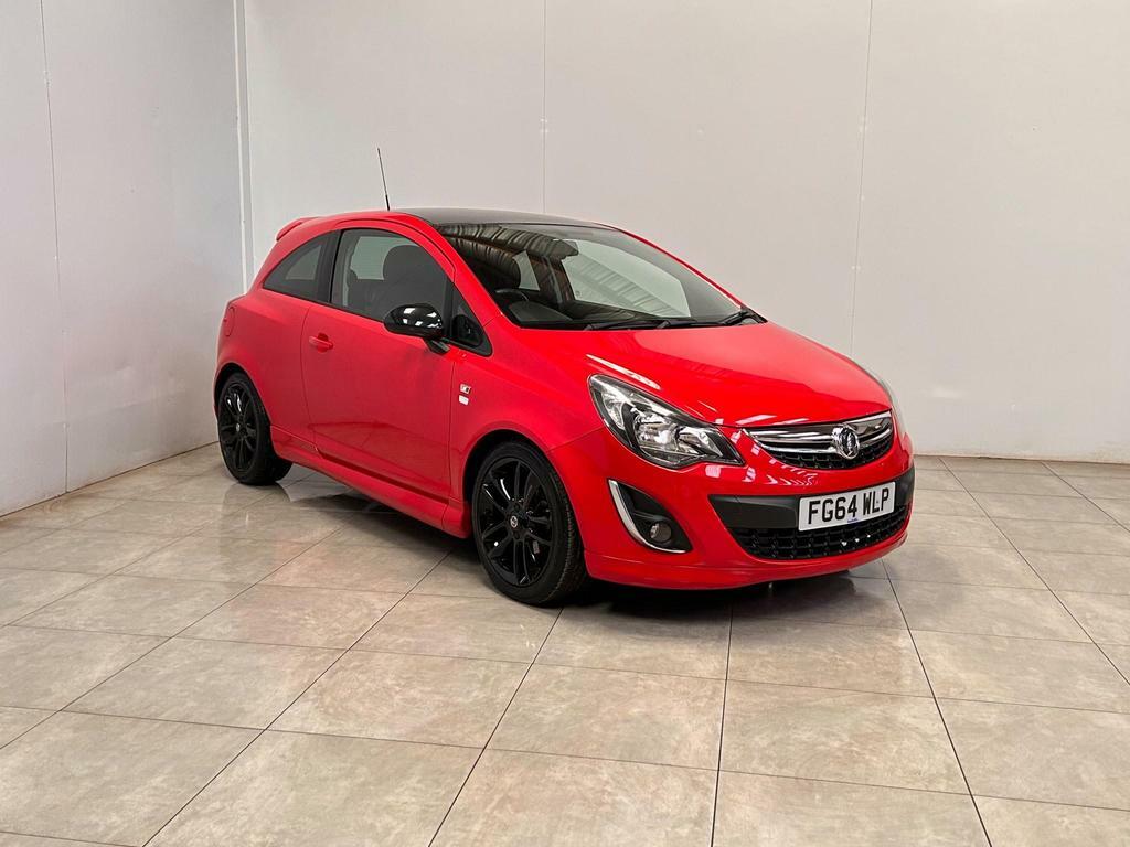 Compare Vauxhall Corsa 1.2 16V Limited Edition Euro 5 FG64WLP Red