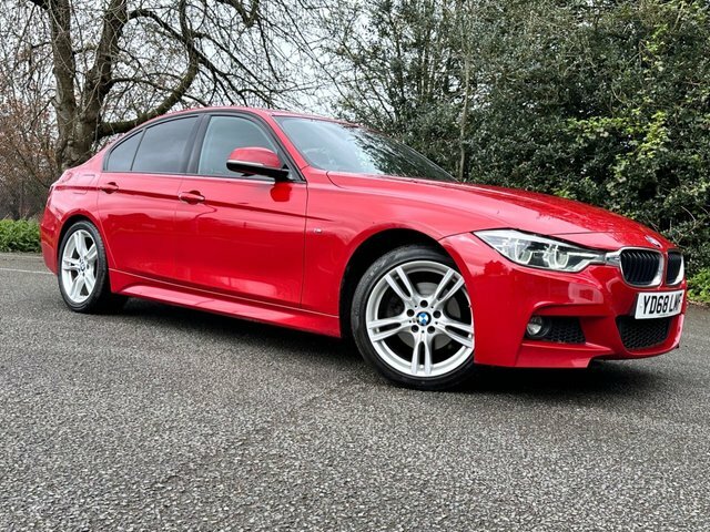 Compare BMW 3 Series 2.0 320D M Sport 188 Bhp YD68LMF Red