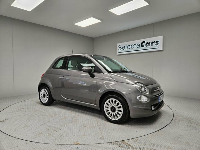 Compare Fiat 500 1.2 Lounge 69 Bhp AY20HFR Grey