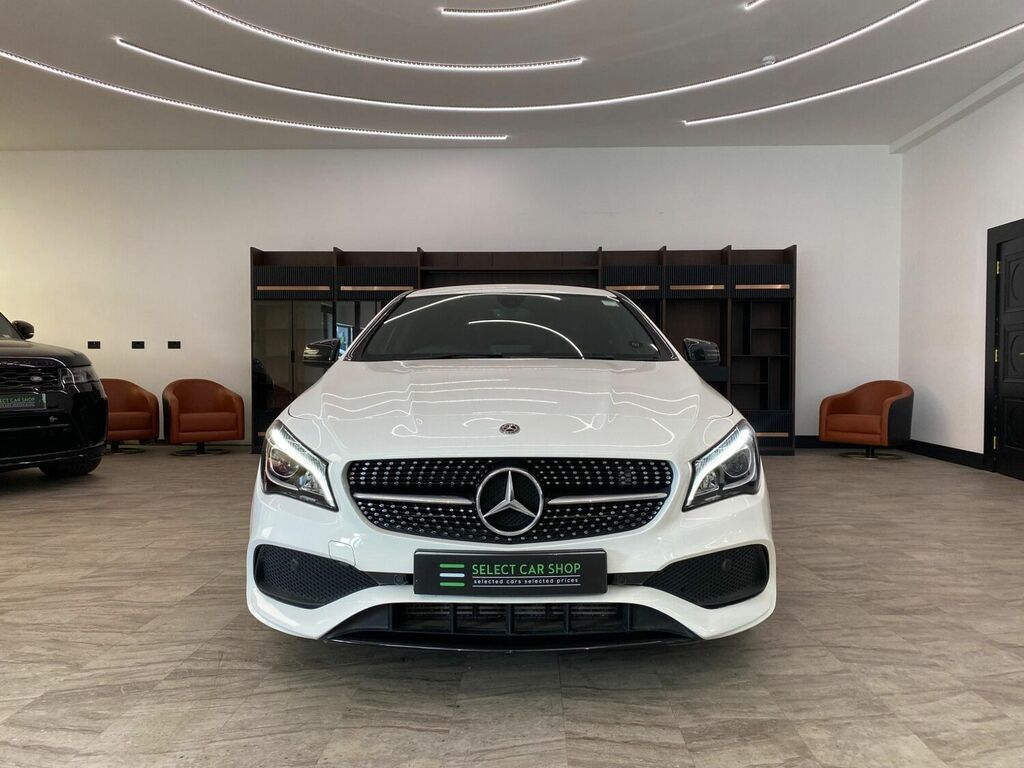 Compare Mercedes-Benz CLA Class Saloon 1.6 Cla200 Amg Line Night Edition Coupe Eur SM68WDL White