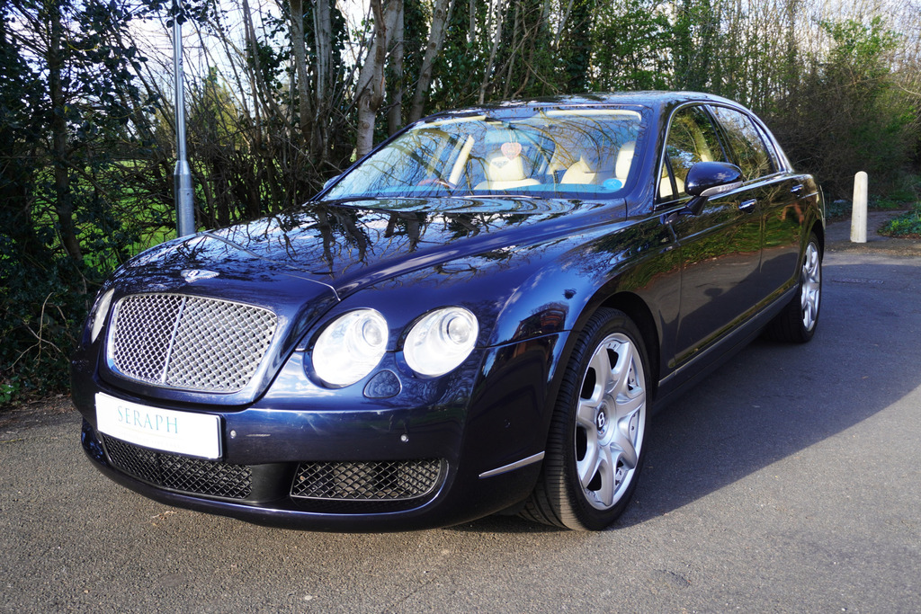Compare Bentley Continental 6.0 W12 Flying Spur  Blue