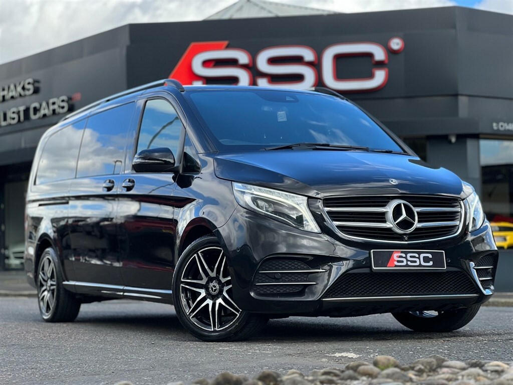 Compare Mercedes-Benz V Class 2.2 D Amg Line G-tronic Euro 6 Ss 8 Seat X RO68FVF Black