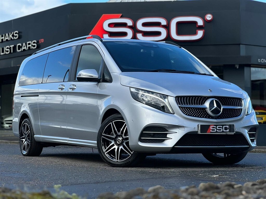 Compare Mercedes-Benz V Class 2.0 D Amg Line G-tronic Euro 6 Ss 8 Seat X LR23YKW Silver