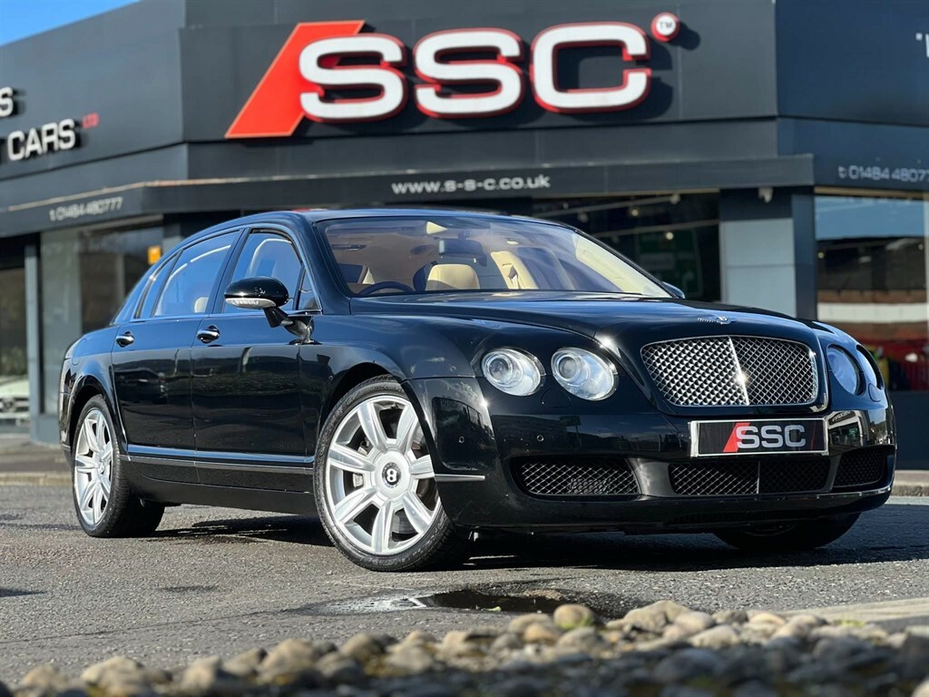 Compare Bentley Continental 6.0 W12 Flying Spur 4Wd Euro 4 MX06PJO Black