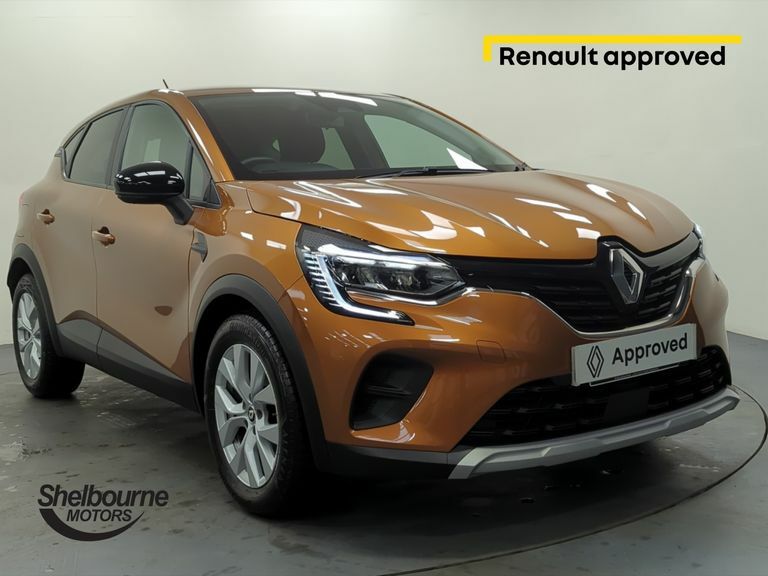 Compare Renault Captur New Captur Iconic 1.0 Tce 90 Stop Start RXZ6035 Orange