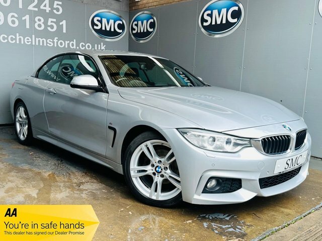 Compare BMW 4 Series 2.0 420I M Sport 181 Bhp LC66LUO Silver