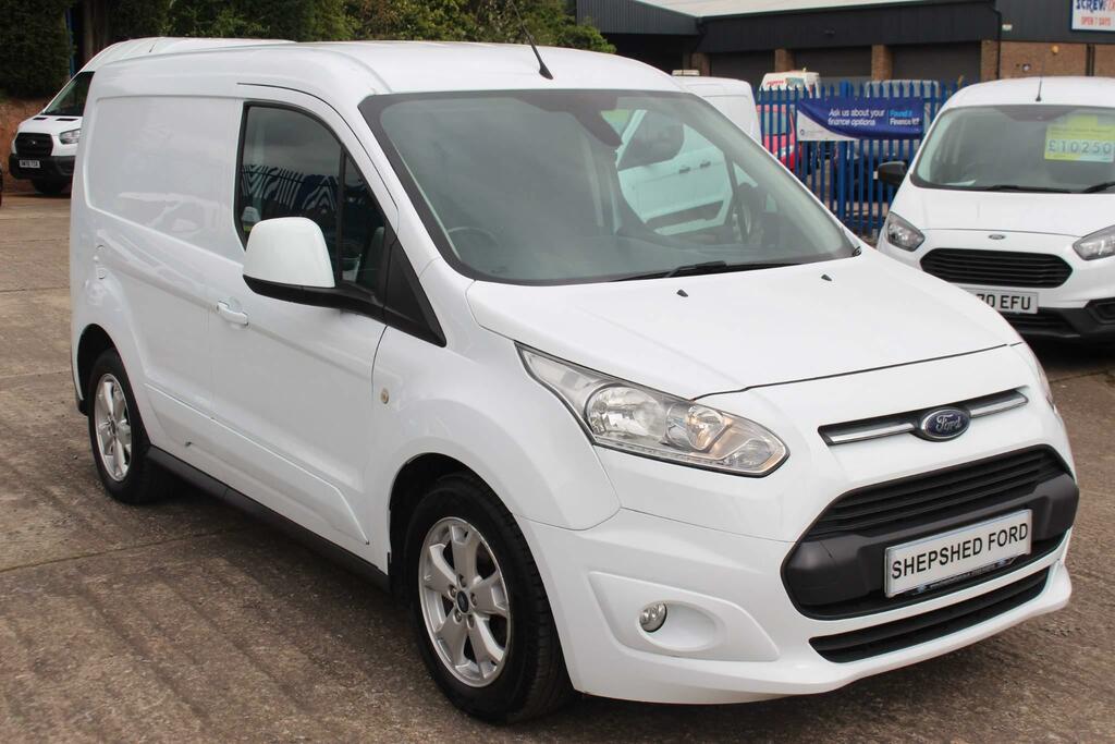 Compare Ford Transit Custom Transit Connect 200 Limited WO18WNR White