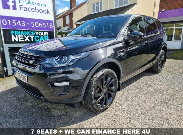Compare Land Rover Discovery Sport Sport 2.0 Td4 Hse Luxury 180 Bhp BV65DHZ Black