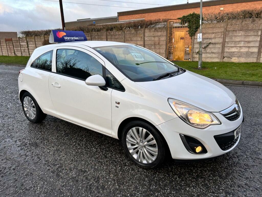 Compare Vauxhall Corsa Corsa Exiteac NG11VEM White