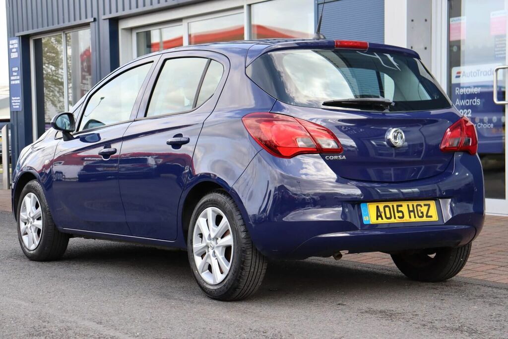 Compare Vauxhall Corsa Hatchback AO15HGZ Blue