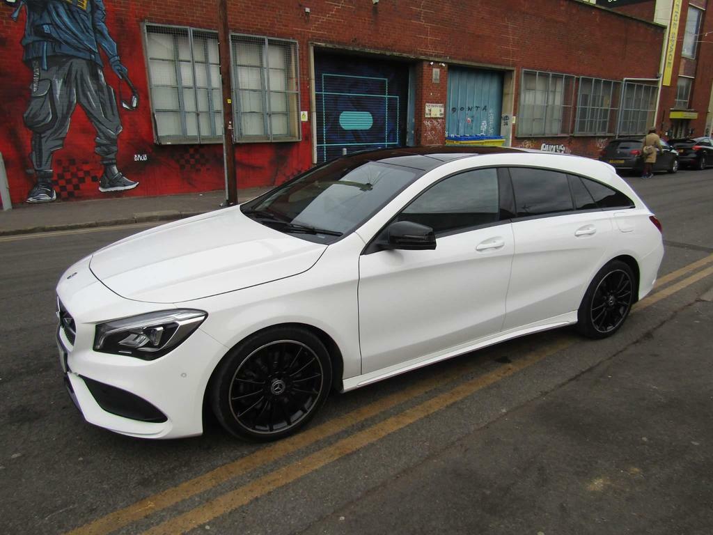 Compare Mercedes-Benz CLA Class 2.0 Cla220 Amg Line Night Edition Plus Shooting  White