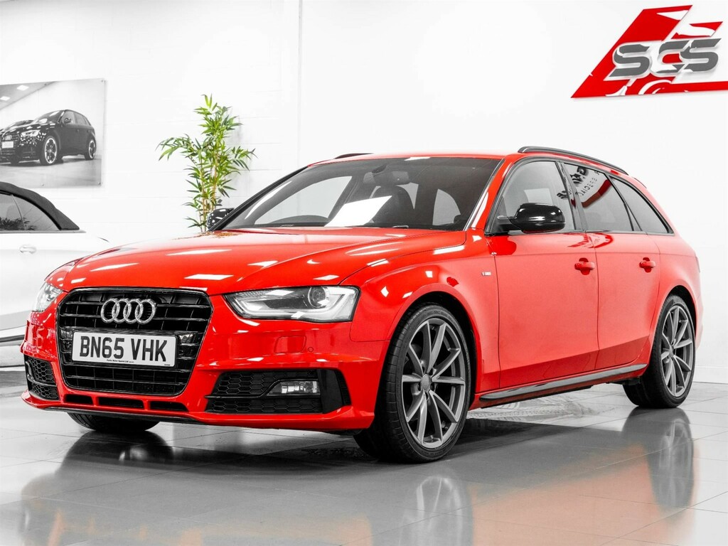 Compare Audi A4 Avant Estate BN65VHK Red