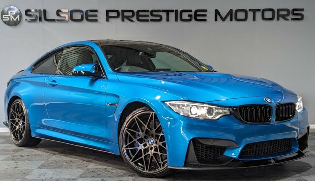Compare BMW M4 3.0 M4 426 Bhp LC65FVR Blue