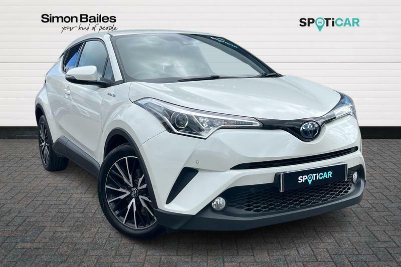 Compare Toyota C-Hr 1.8 Vvt-h Excel Cvt Euro 6 Ss AT06DEB White