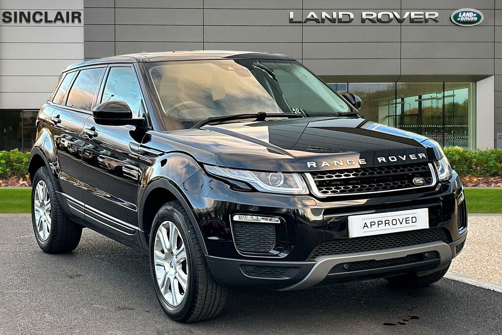 Compare Land Rover Range Rover Evoque Td4 Se Tech CA18ZNP Black