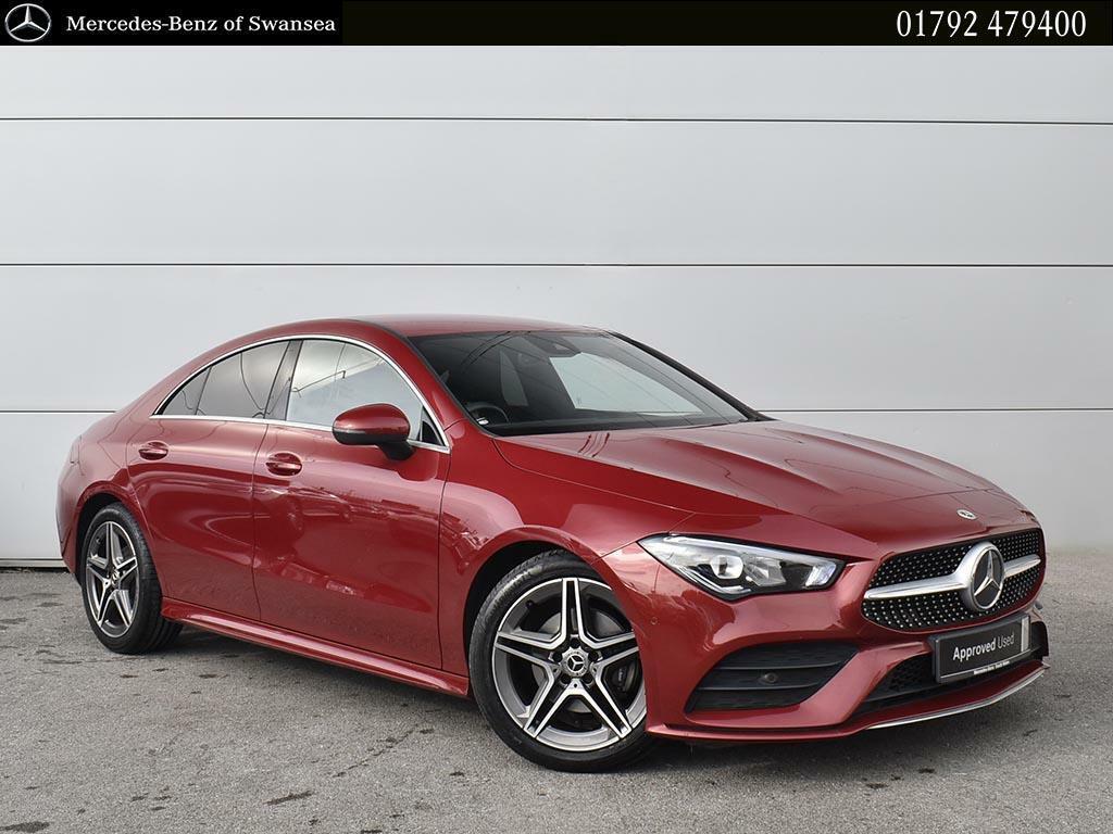 Compare Mercedes-Benz CLA Class Cla 180 Amg Line Coupe CU21NSK Red