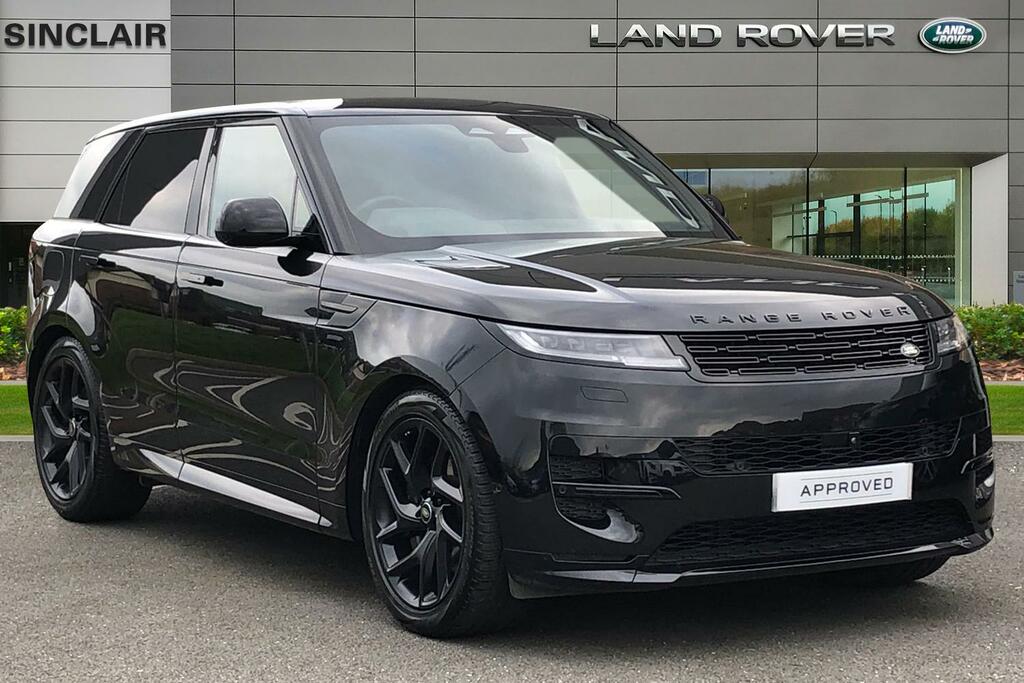 Compare Land Rover Range Rover Sport D300 Dynamic Se CU23SXO Black