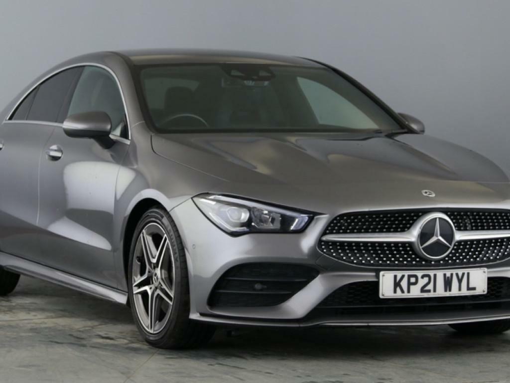 Compare Mercedes-Benz CLA Class Cla 220 D Amg Line Coupe KP21WYL Grey