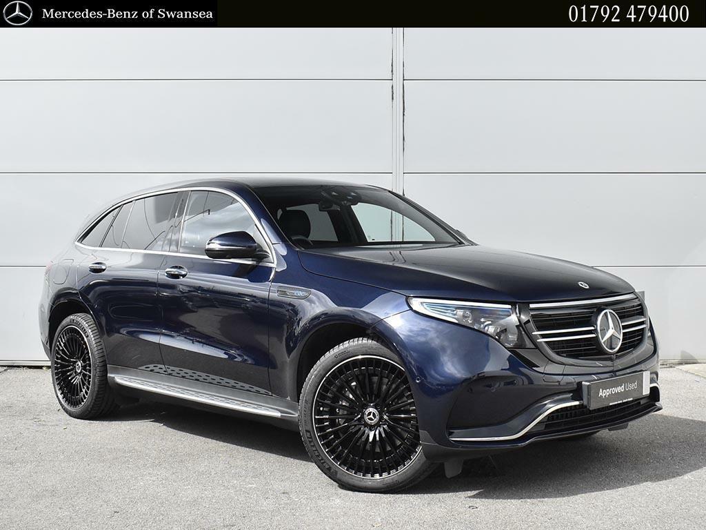 Compare Mercedes-Benz EQC Eqc 400 4Matic Amg Line Premium Plus CJ73VAA Blue