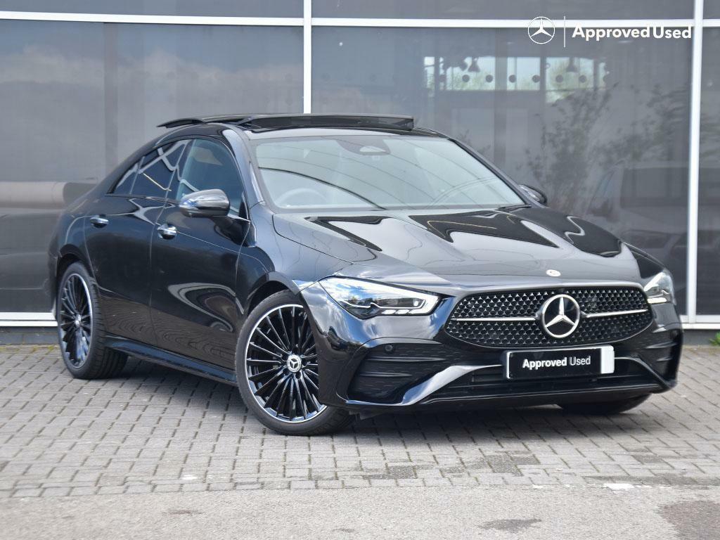 Compare Mercedes-Benz CLA Class Cla 220 D Amg Line Premium Plus Coupe KW73HWG Black