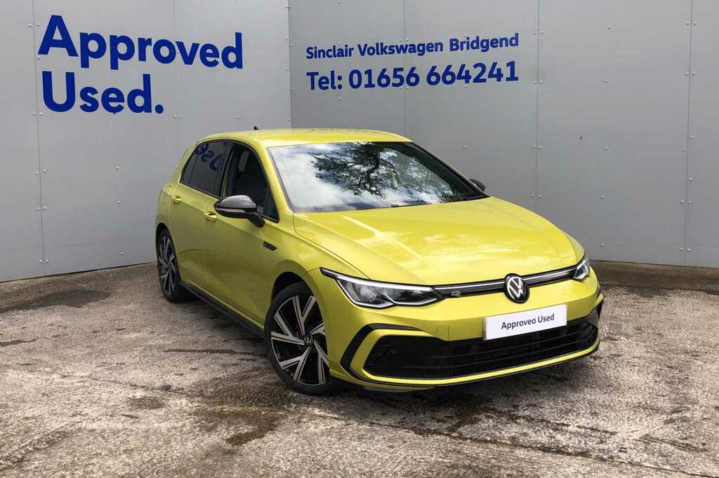 Compare Volkswagen Golf 1.5 Tsi 150 R-line CU72TUH Yellow