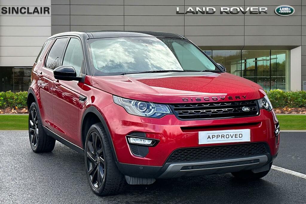 Compare Land Rover Discovery Sport Sd4 Hse Black CF18WXA Red