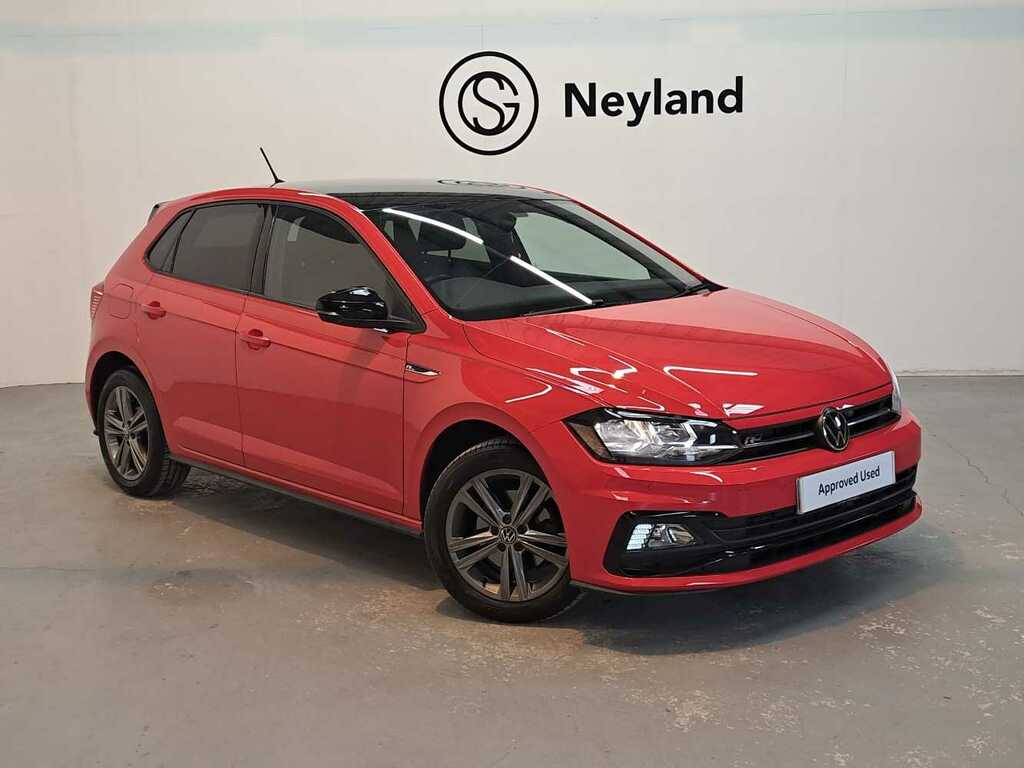 Compare Volkswagen Polo 1.0 Tsi 110 R-line CV21LYD Red