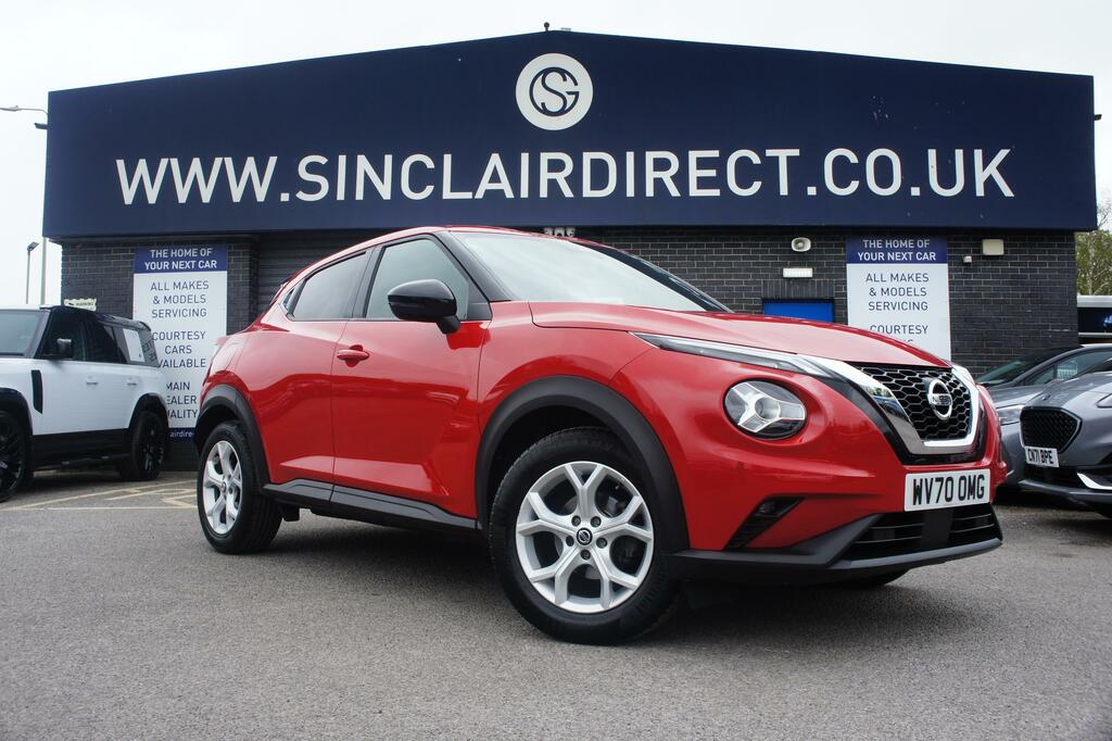 Compare Nissan Juke 1.0 Dig-t N-connecta WV70OMG Red
