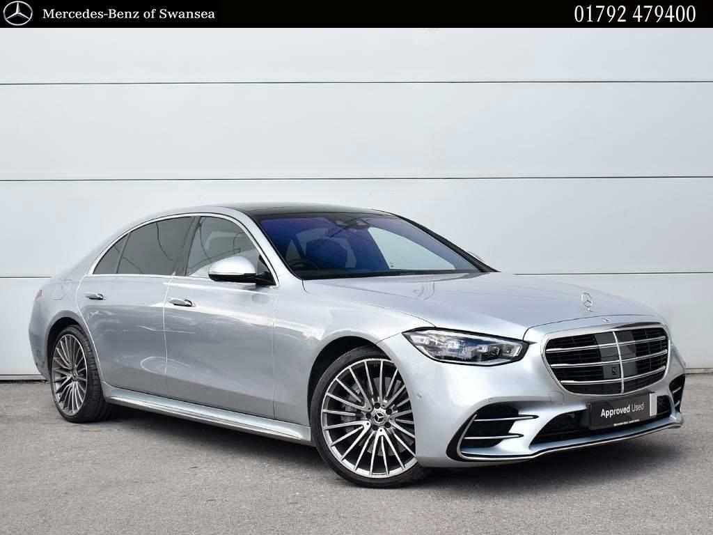 Compare Mercedes-Benz S Class S 350 D L Amg Line CP21OYB Silver