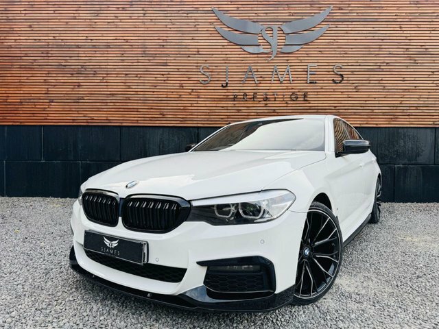 Compare BMW 5 Series 2018 3.0 530D Xdrive M Sport 261 Bhp AP18PLZ White