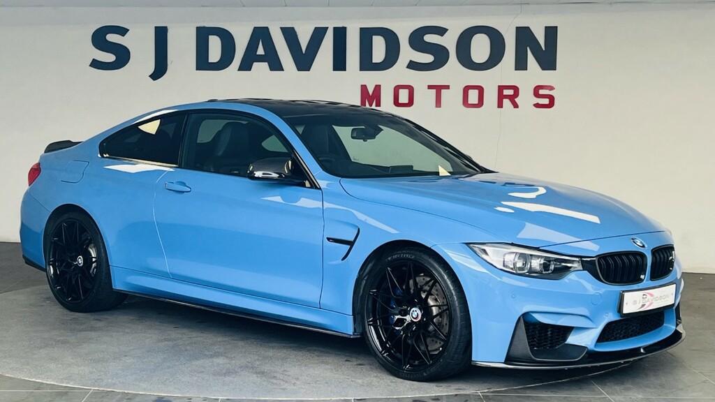 Compare BMW M4 Competition Package S-a MM68UBN Blue