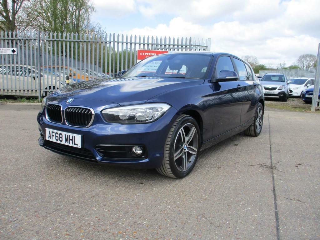 Compare BMW 1 Series 2.0 118D Sport Euro 6 Ss AF68MHL Blue