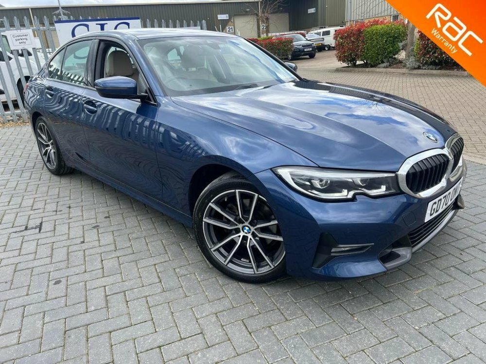 BMW 3 Series 2.0 320I Sport Euro 6 Ss Blue #1