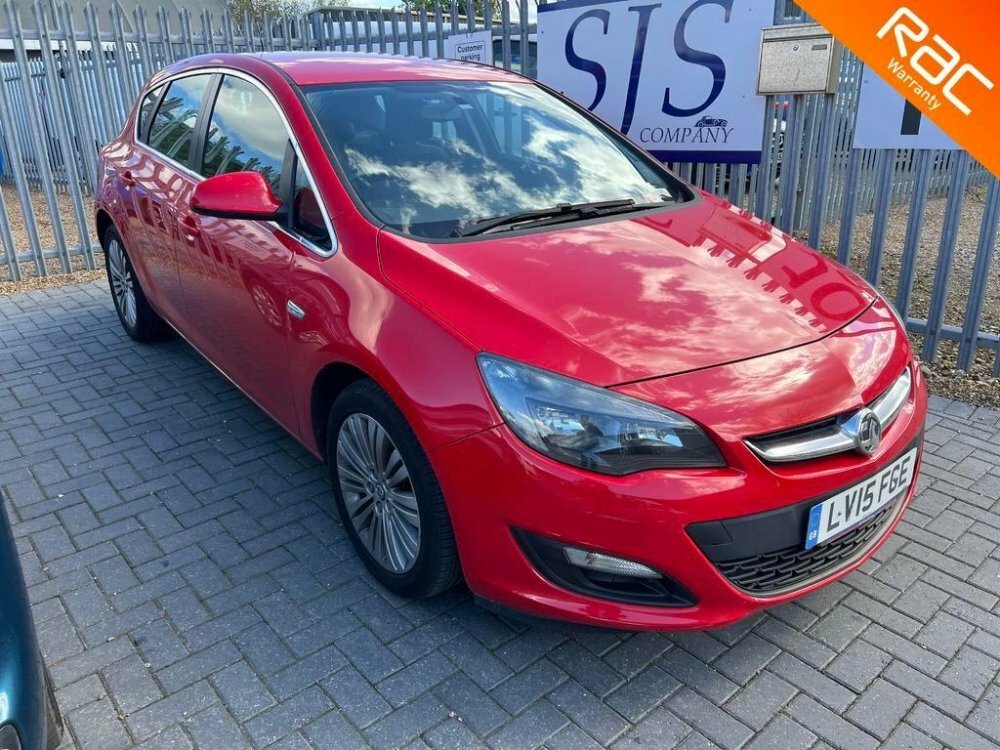 Compare Vauxhall Astra 1.4I Excite Euro 6 LV15FGE Red