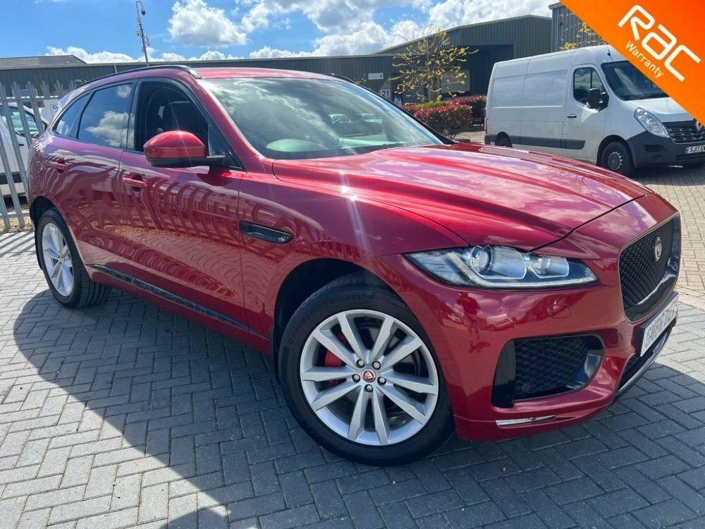 Compare Jaguar F-Pace 3.0 D300 V6 S Awd Euro 6 Ss GM66ZZT Red
