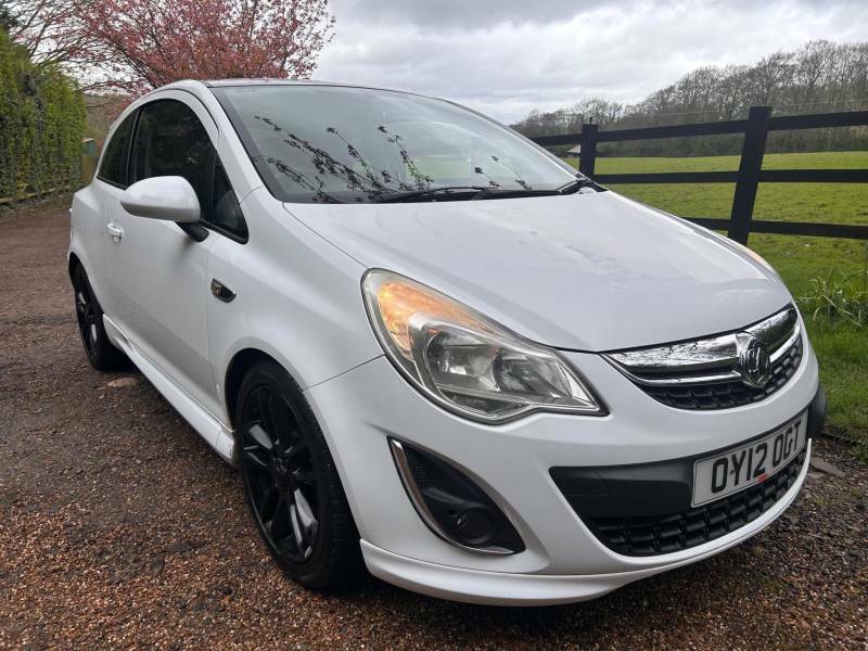 Compare Vauxhall Corsa 1.2 16V Limited Edition Euro 5 OY12OGT White