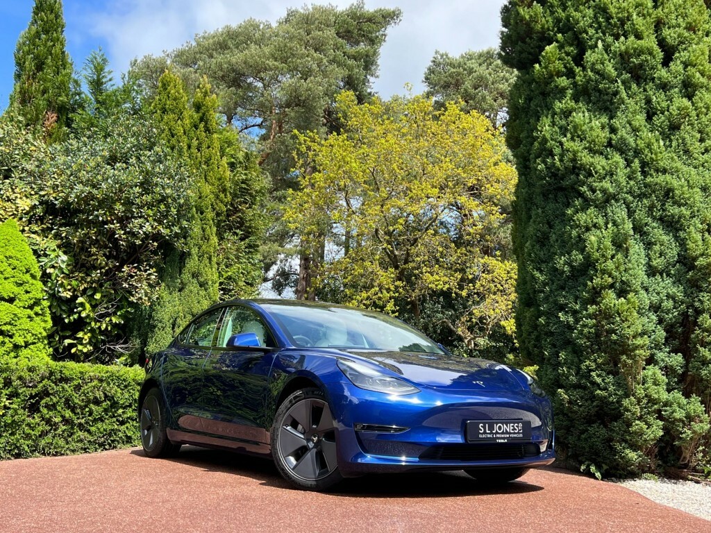 Tesla Model 3 Tesla Model 3 Long Range 2021 Facelift, Blue #1