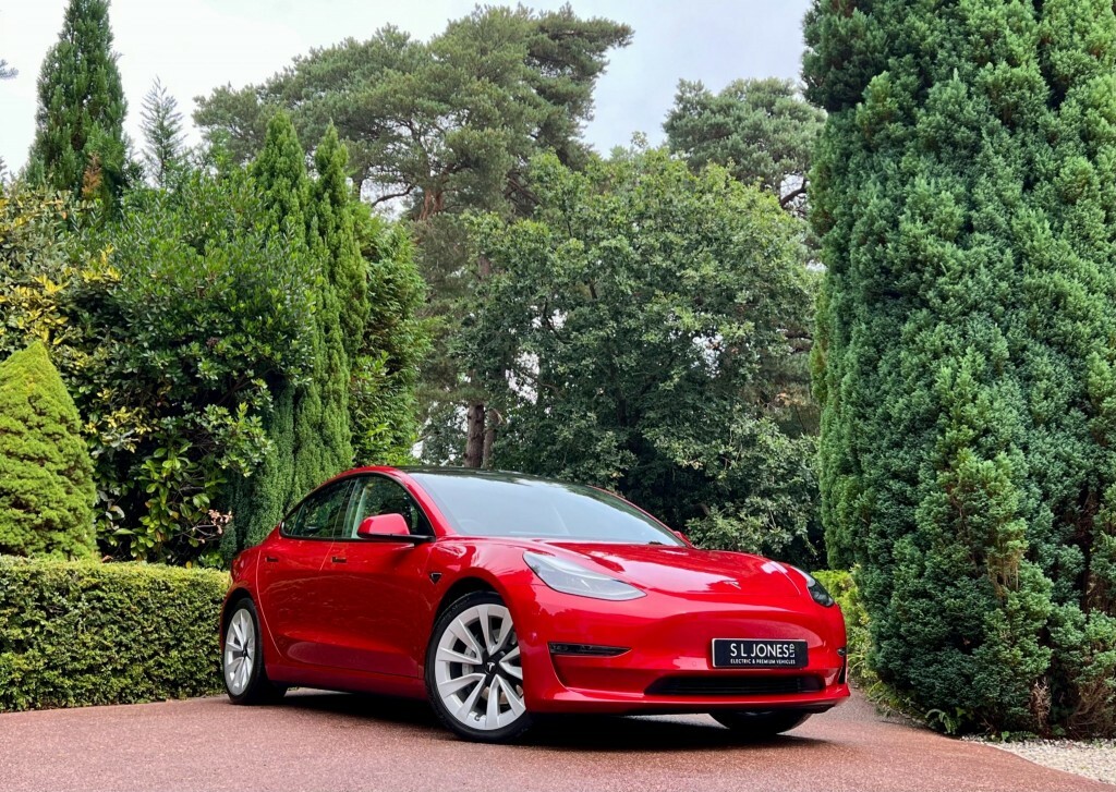 Compare Tesla Model 3 Tesla Model 3 Long Range, 2021 Facelift, WV21ZKG Red